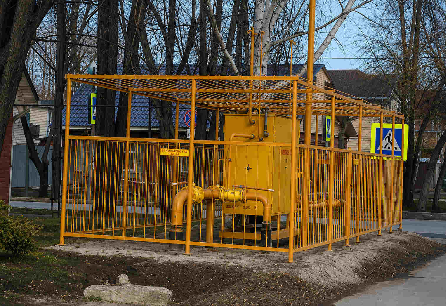 Монтаж уличного газорегуляторного пункта — фото 4